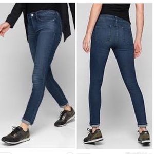 Athleta Jeans Sculptek Skinny Stretch Slim 6 Petite Short